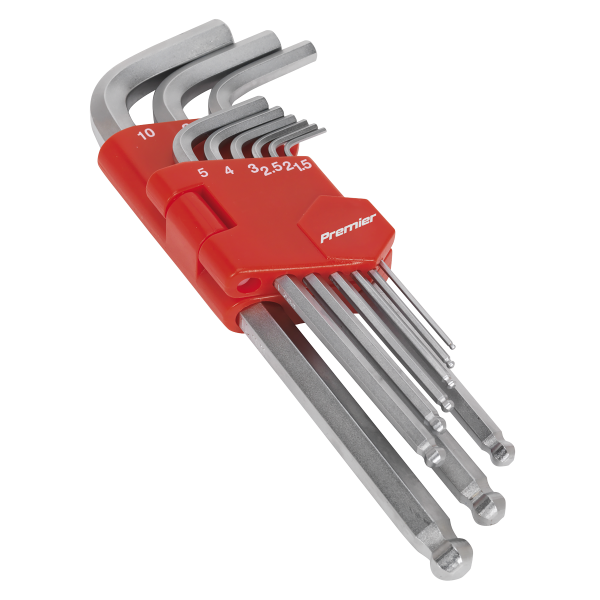 Premier Long Ball-End Hex Key Set 9pc