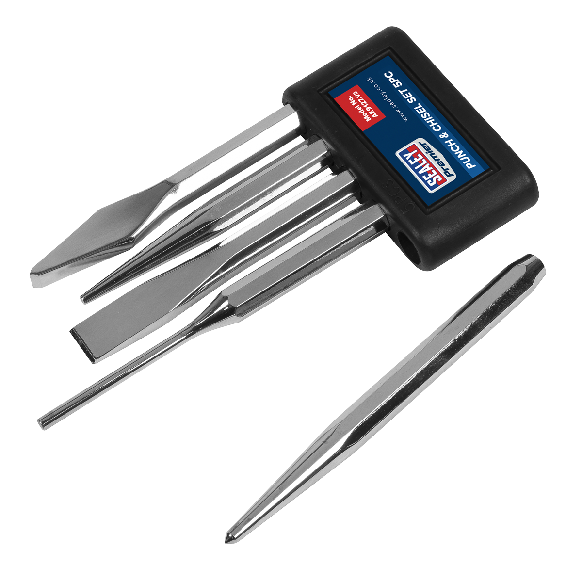 Premier Punch & Chisel Set 5pc