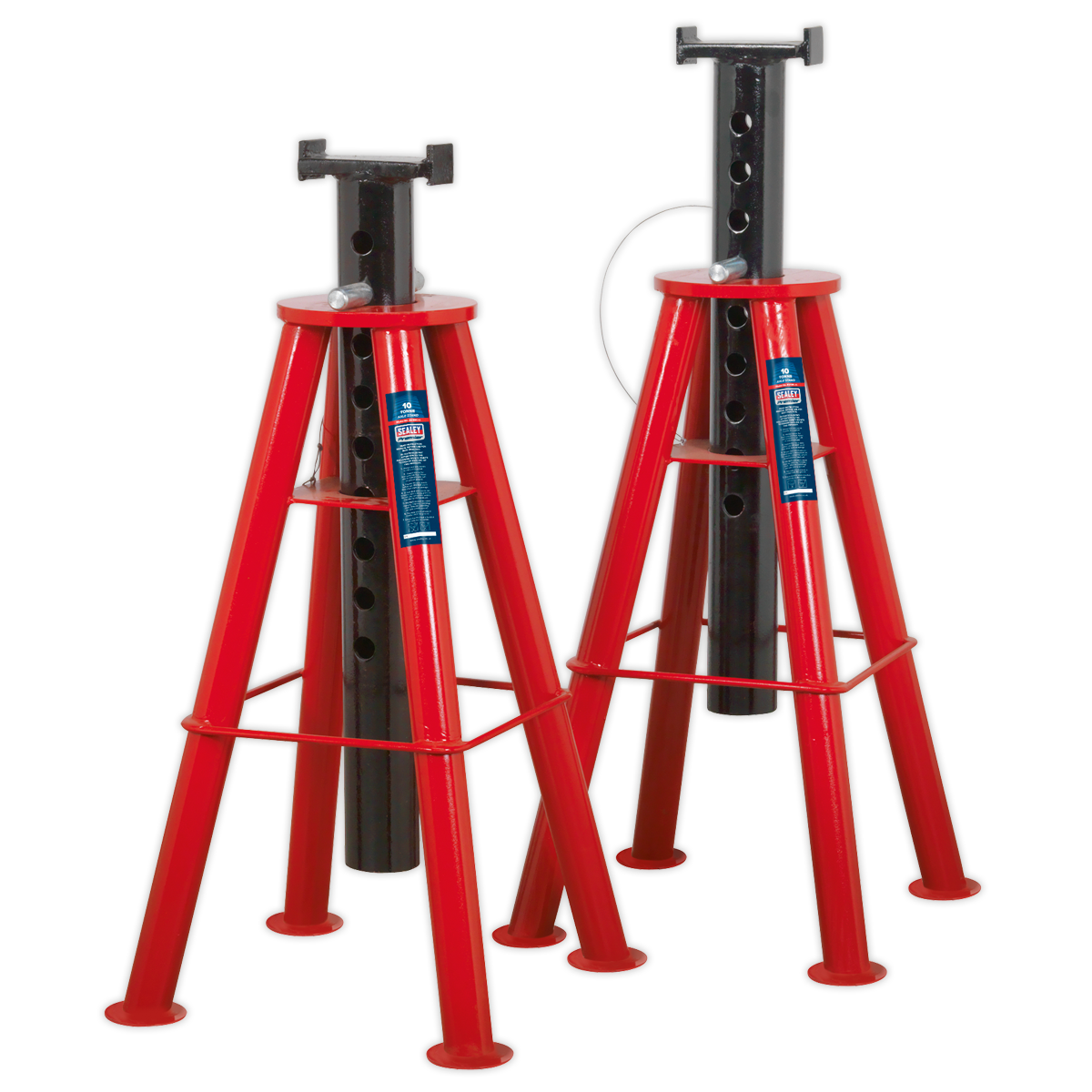 Premier Axle Stands (Pair) 10 Tonne Capacity per Stand High Level