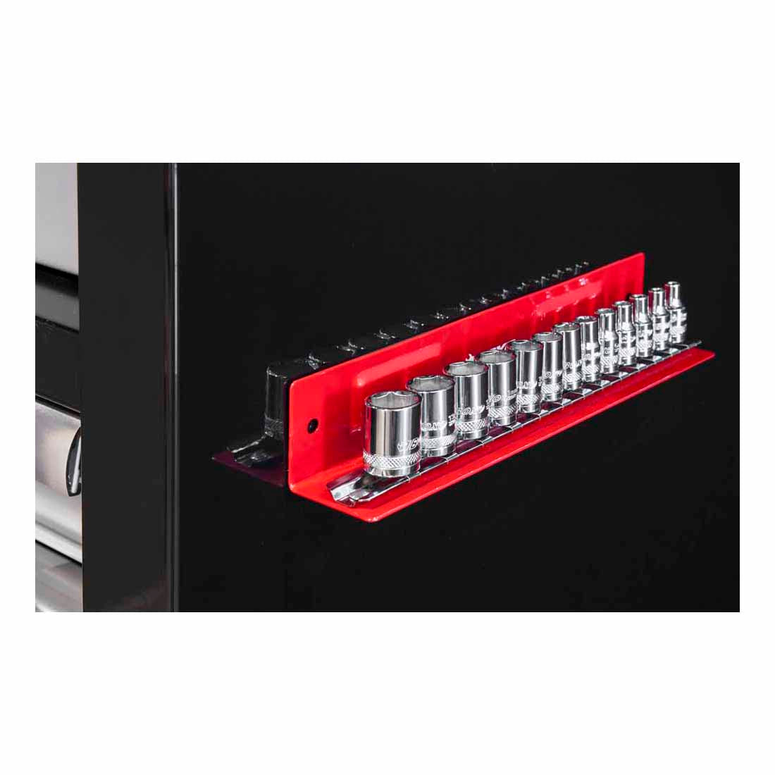 BOXO 10Pc 1/2" Magnetic L-Type Socket Tray - Green or Red