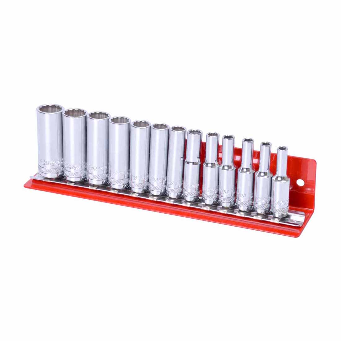 13pc 1/4" Magnetic L Type Socket Tray-Boxo-Equipment