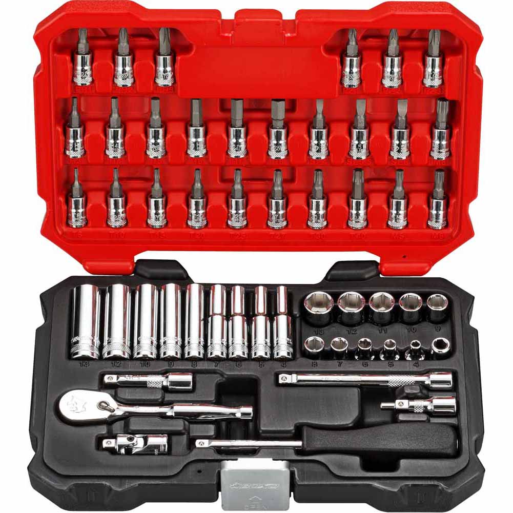 BOXO 52Pc 1/4" Master Socket & Bit Set