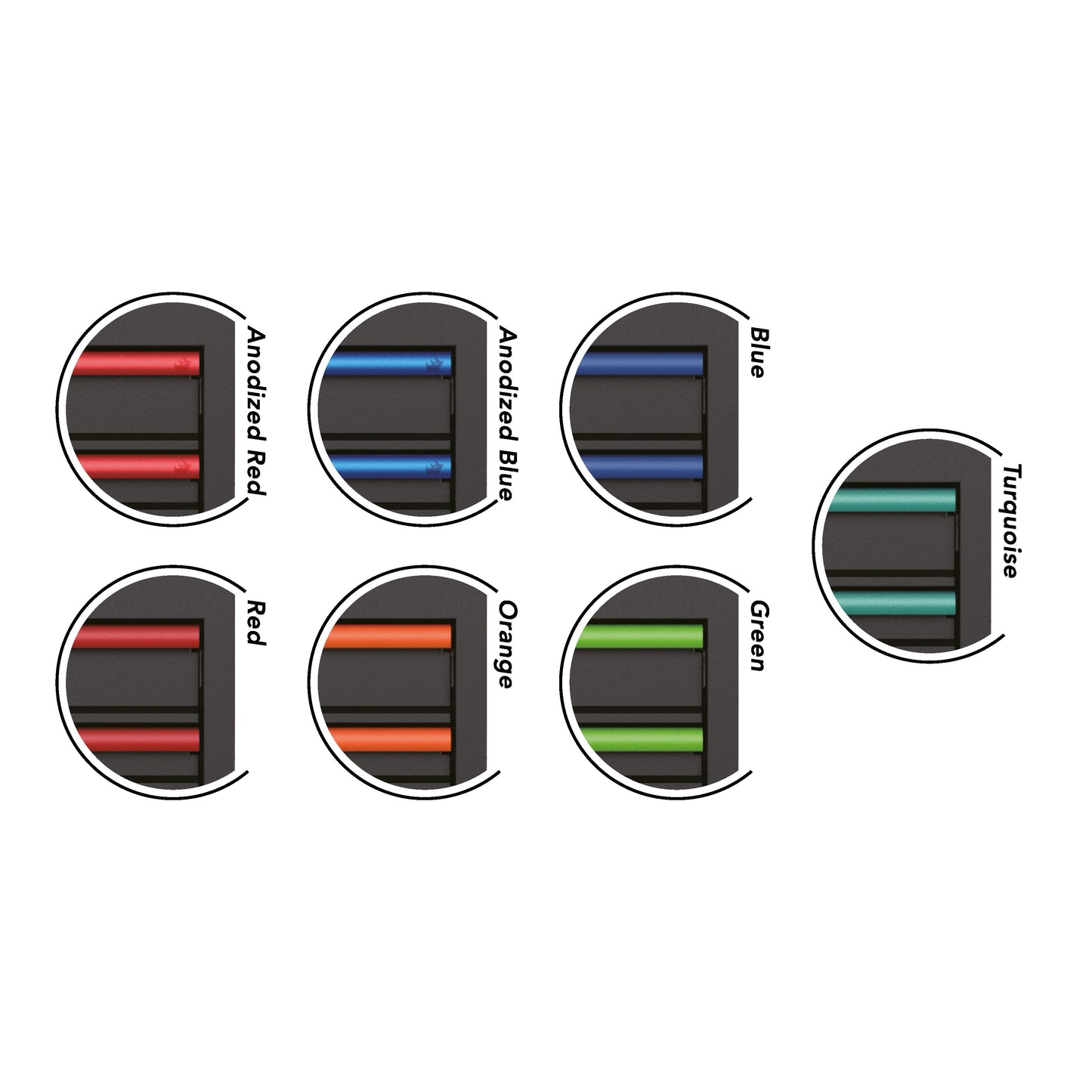BOXO PRO 6 Drawer Trim Pack for KIT-MOD20SHD - Colour Variations Available