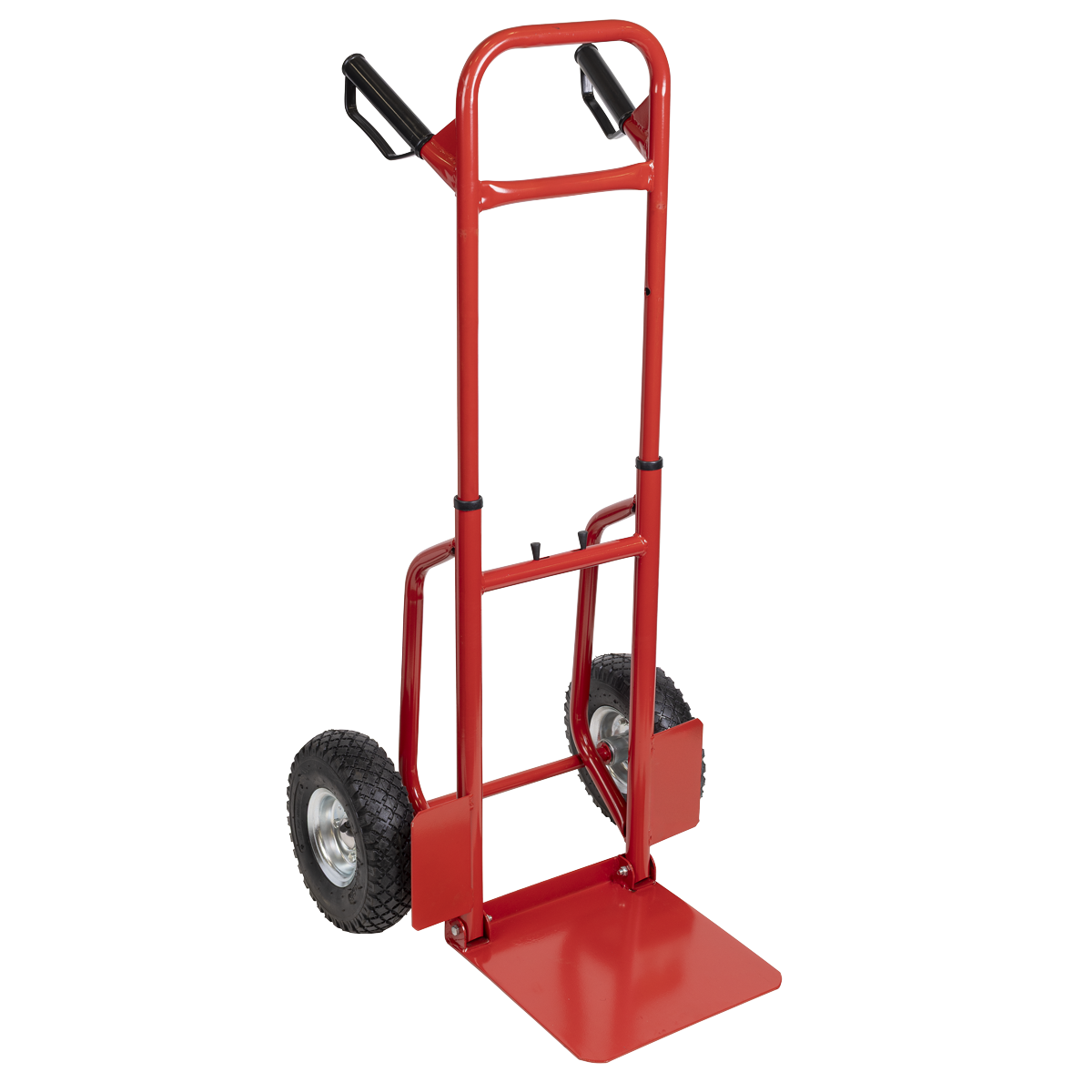 Folding Sack Truck with Pneumatic Tyres 200kg Capacity