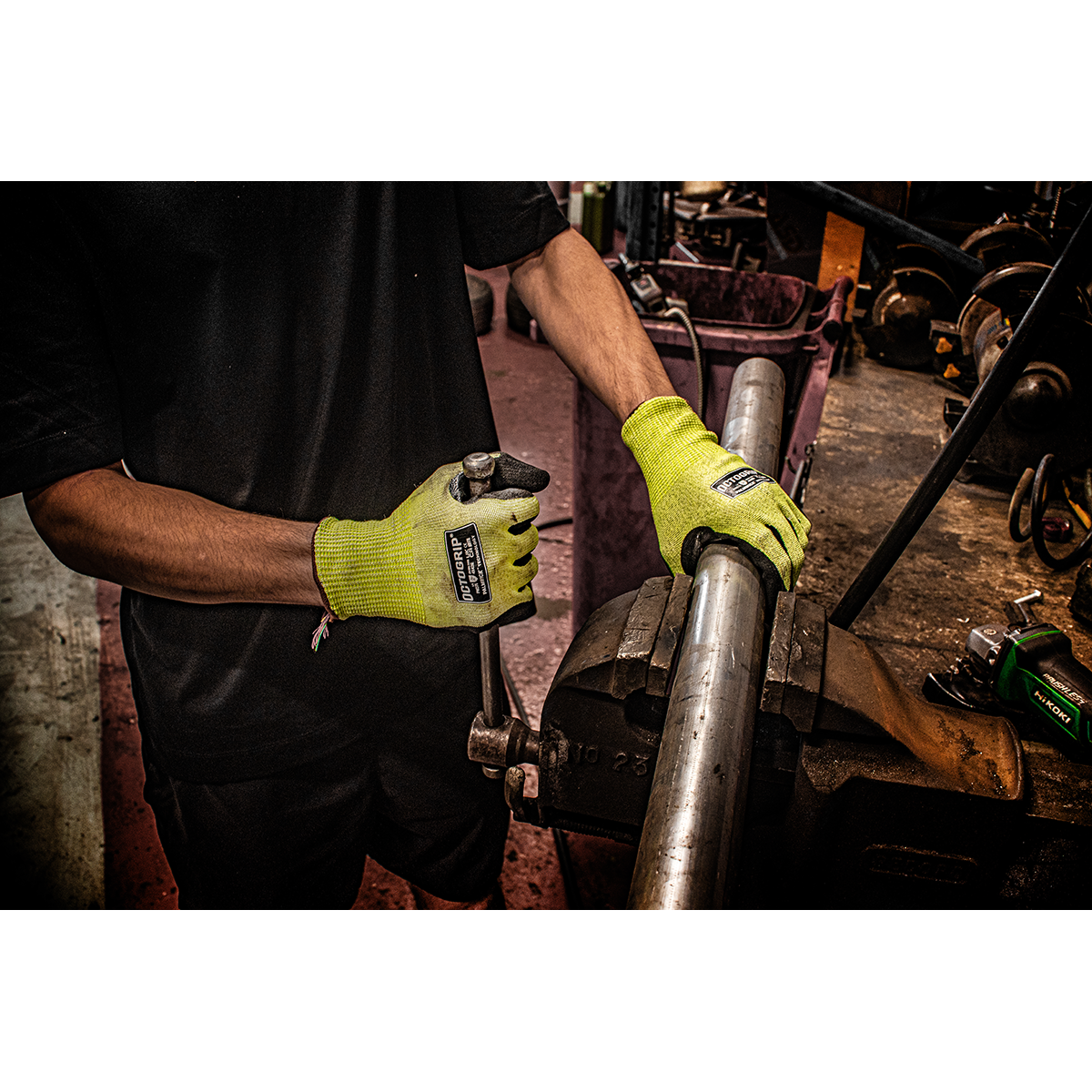 OCTOGRIP Steel Reinforced Cut Resistant Gloves