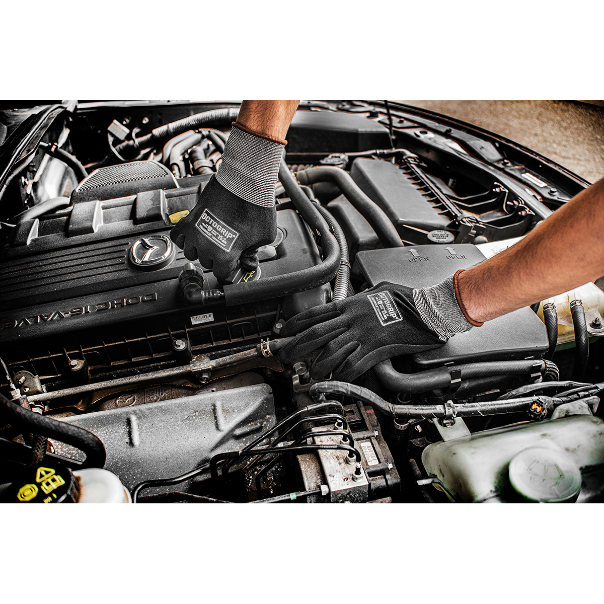 OCTOGRIP 15 Gauge Nylon/Lycra Lined Gloves