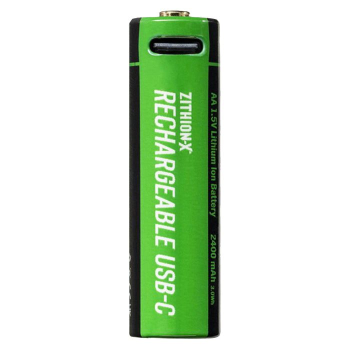 COAST Zithion-X Rechargeable Batteries Pack of 4 (AAA/AA)