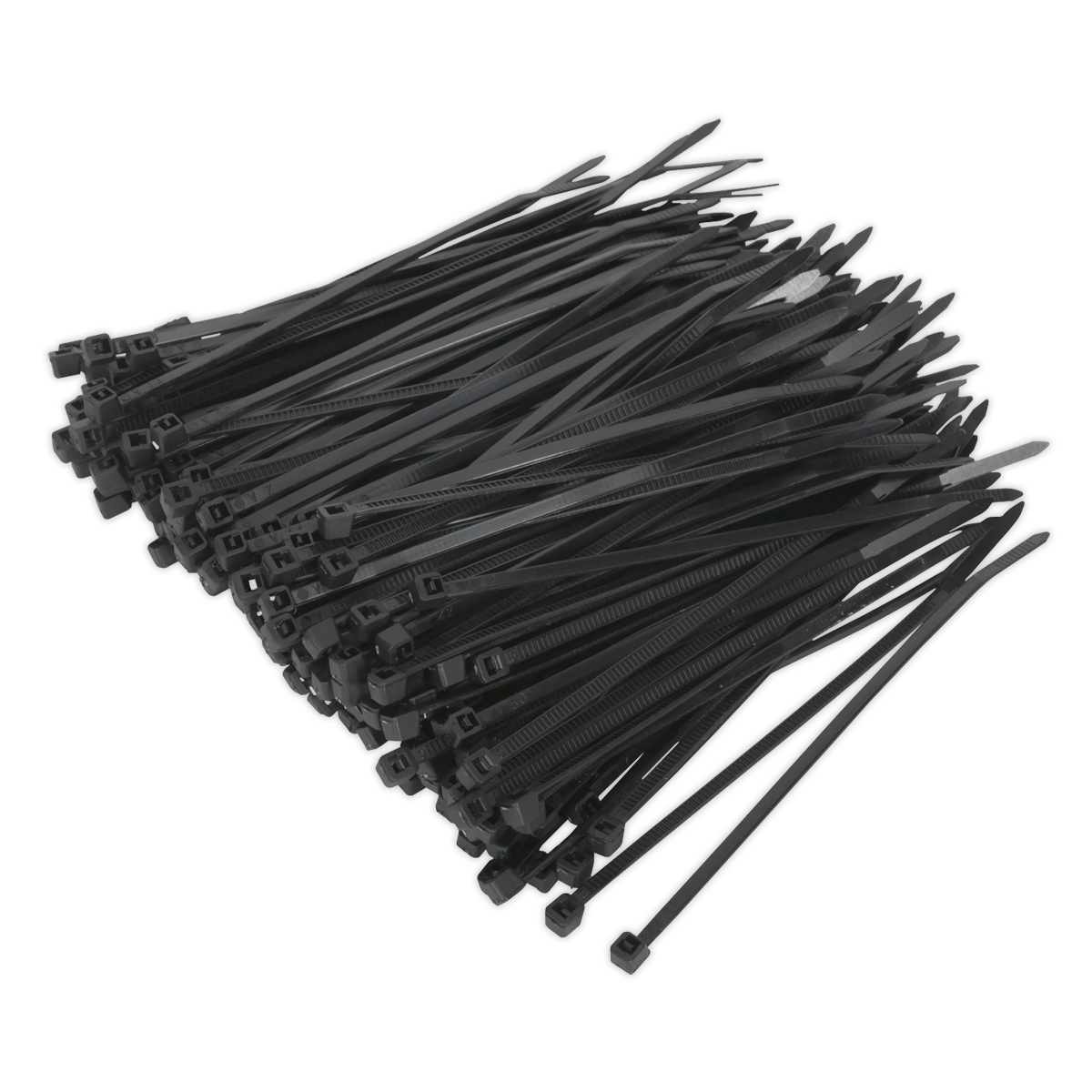 Cable Tie 100 x 2.5mm, Black - Pack of 200