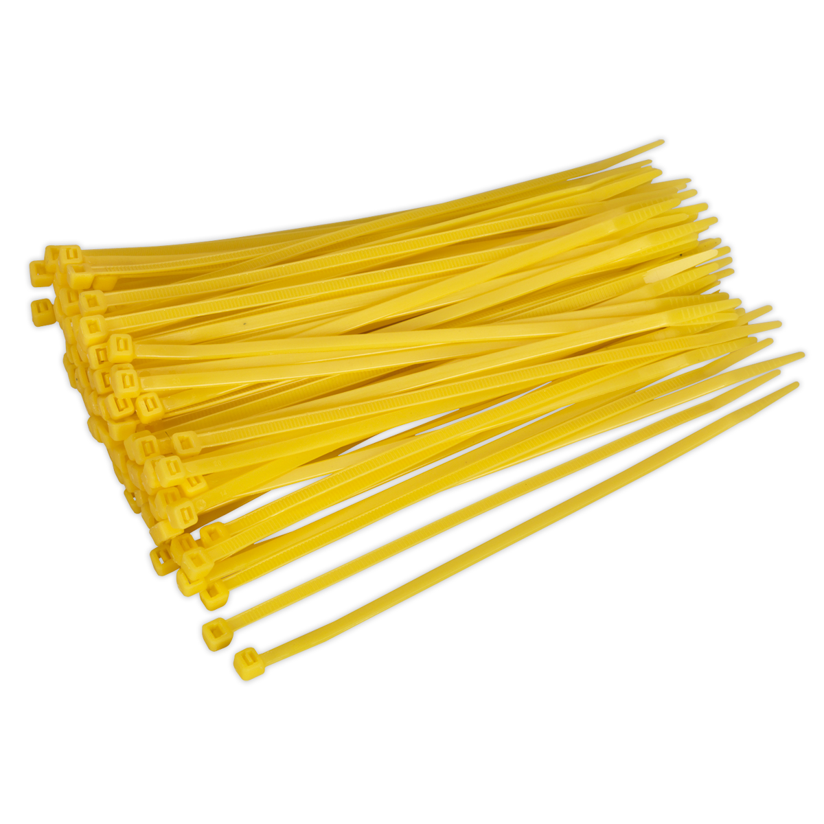 Cable Tie 200 x 4.4mm, Yellow - Pack of 100