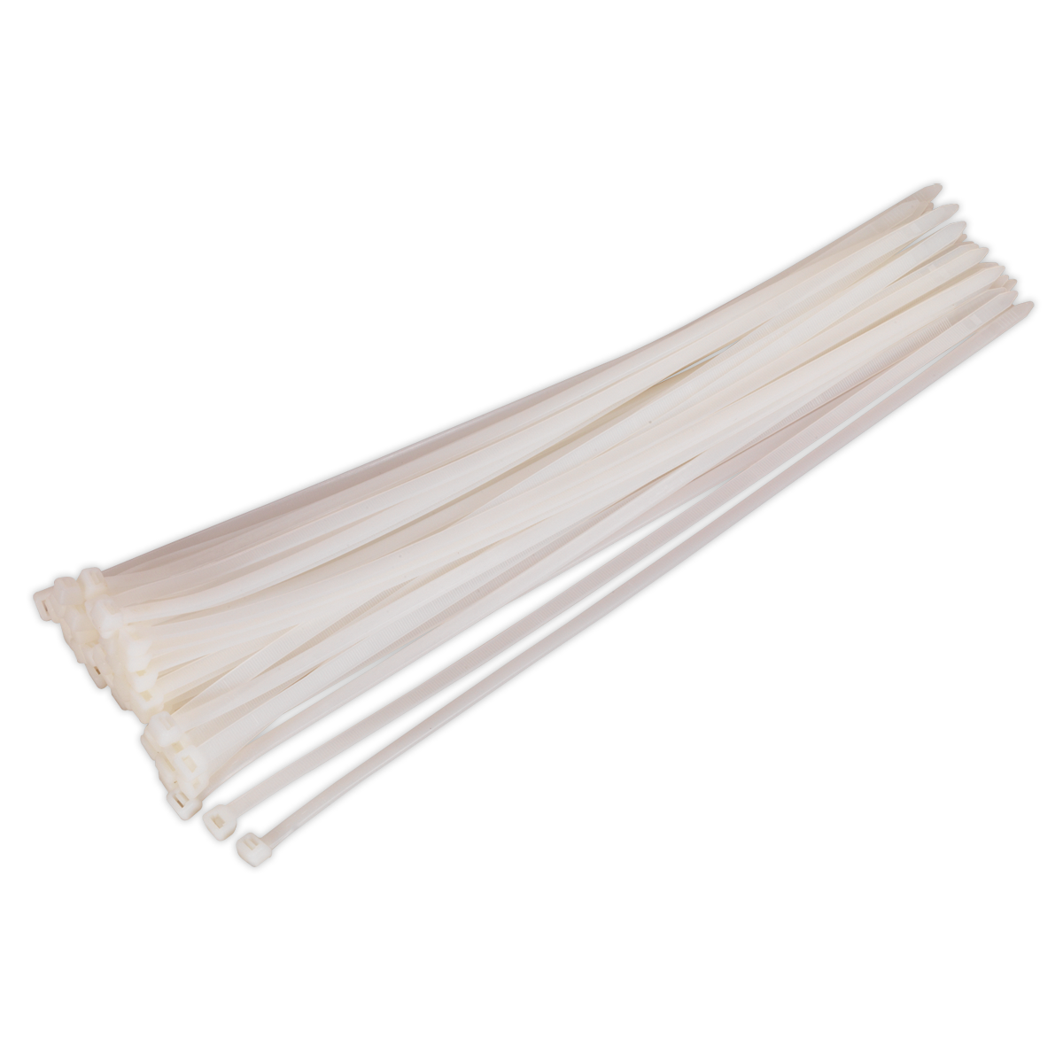 Cable Tie 450 x 7.6mm, White - Pack of 50