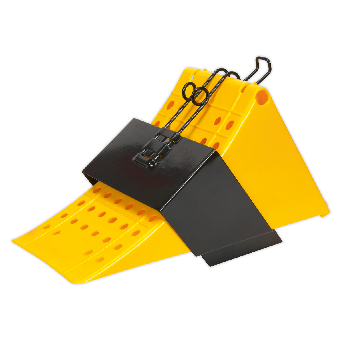 Commercial Wheel Chock with Bracket