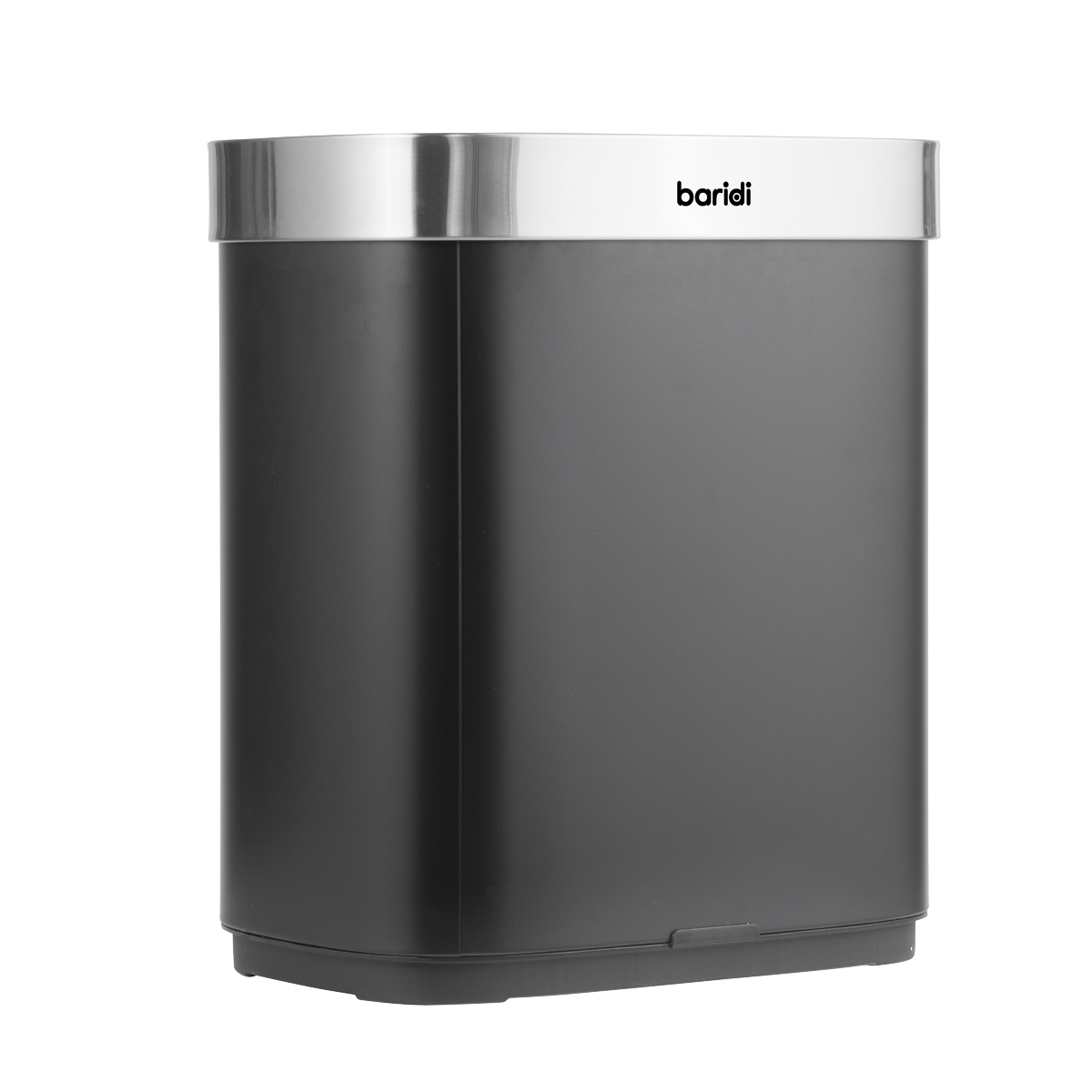 Sensor Bin 50L - Black/Stainless Steel