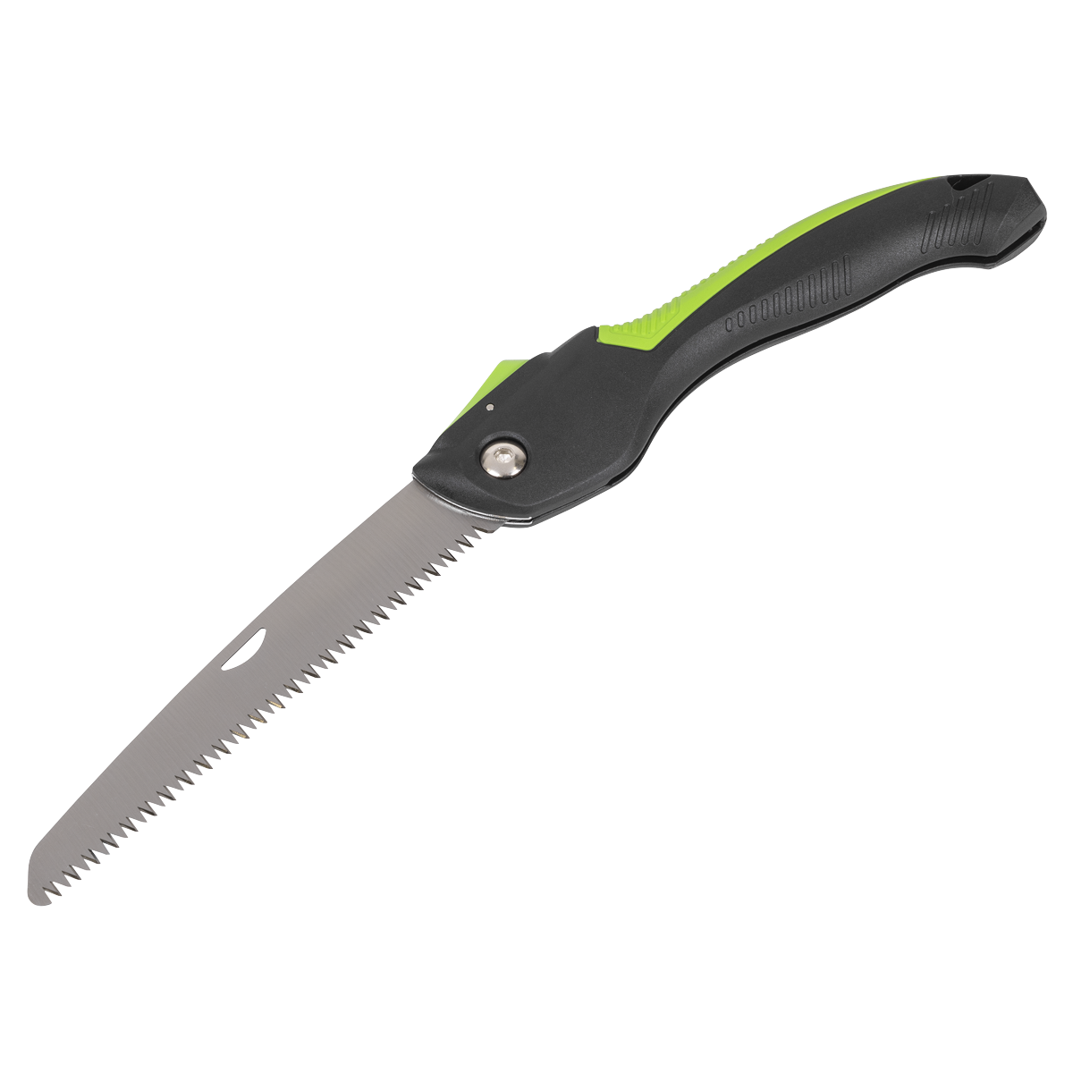 Folding Pruning Saw with Soft Grip Handle, 2 Cutting Positions & Carbon Steel Blade, 233mm