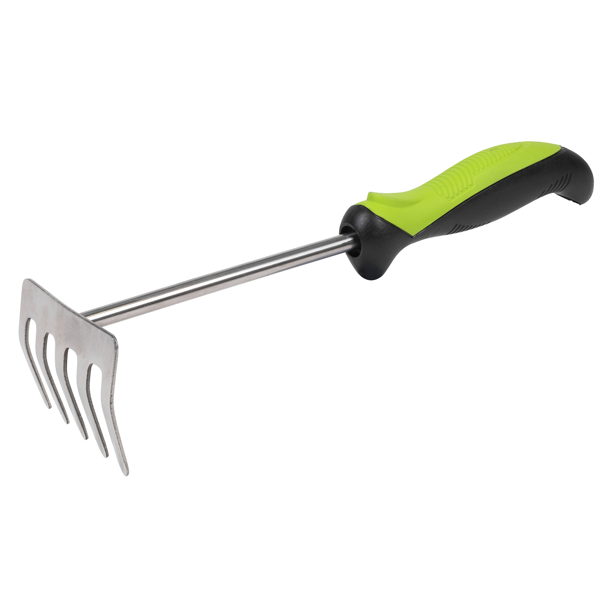 Hand Rake with Soft Grip Handle & Stainless Steel Tines 310mm