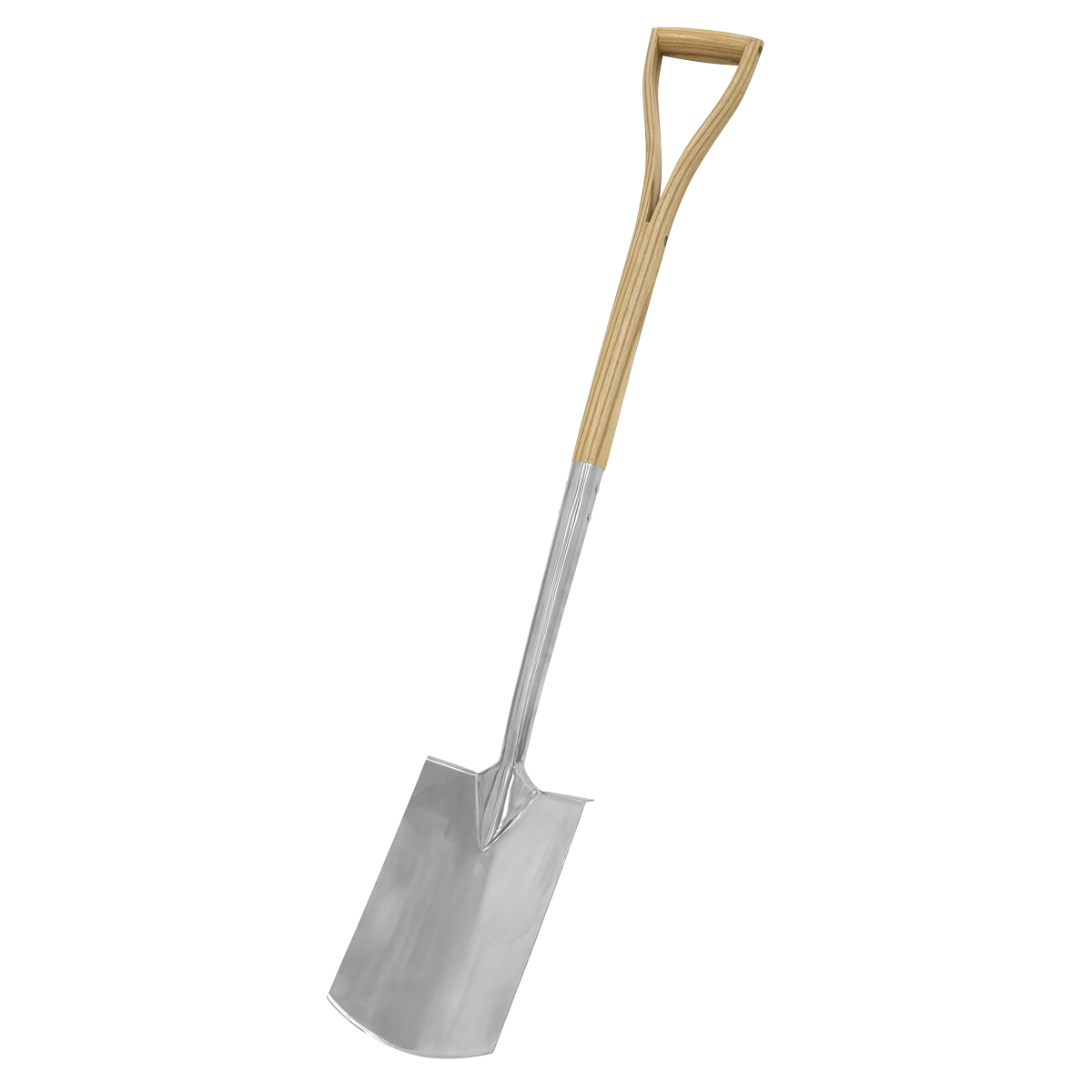 Premier Digging Spade with Ash Y Handle & Stainless Steel Blade