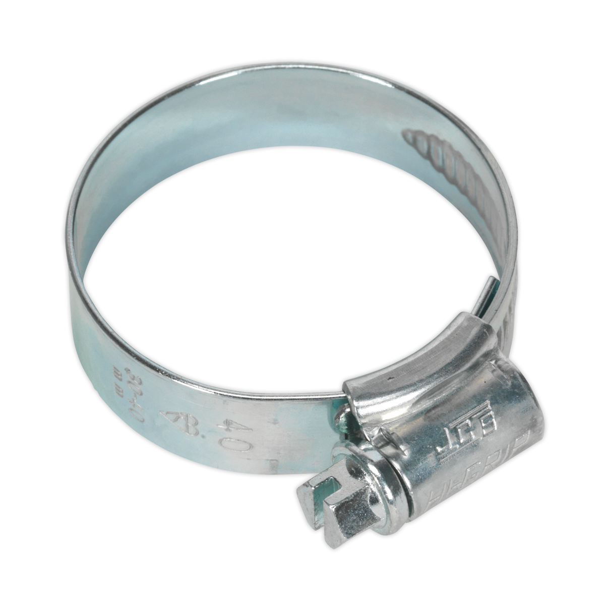 HI-GRIP® Zinc Plated Hose Clip 30-40mm - Pack of 20