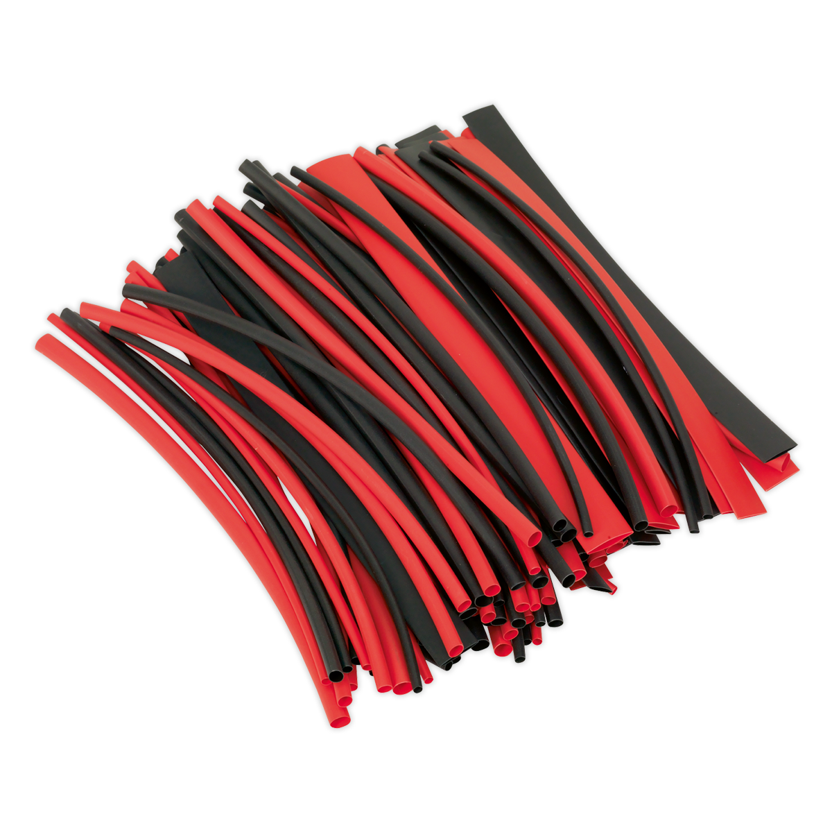 Heat Shrink Tubing 200mm 100pc - Black & Red