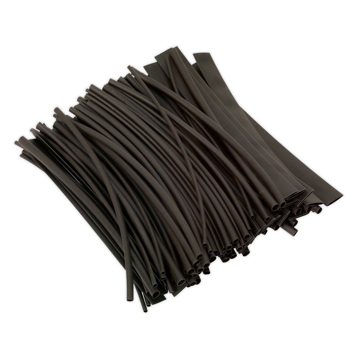 Heat Shrink Tubing 200mm 100pc - Black