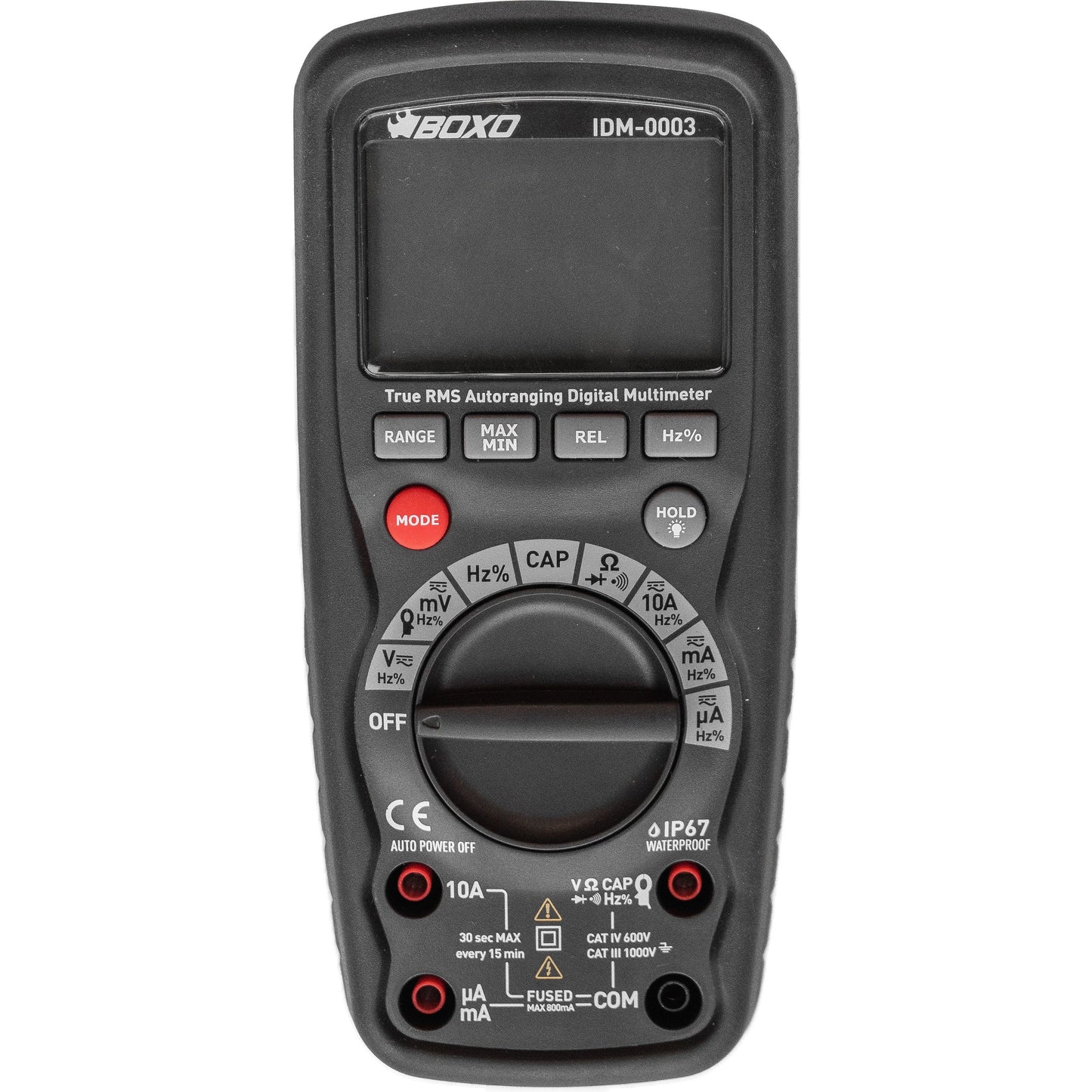 BOXO Digital Multimeter 1000V CAT III & 600V CAT IV
