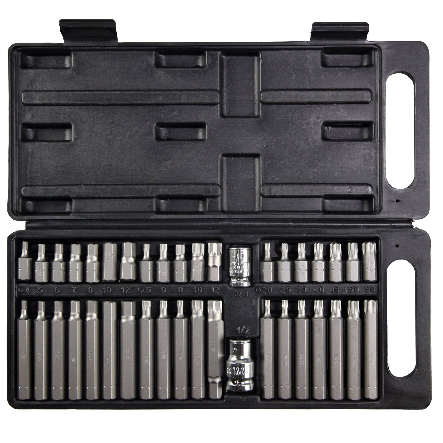 POWERHAND 40Pc S2 Steel Master Bit Set