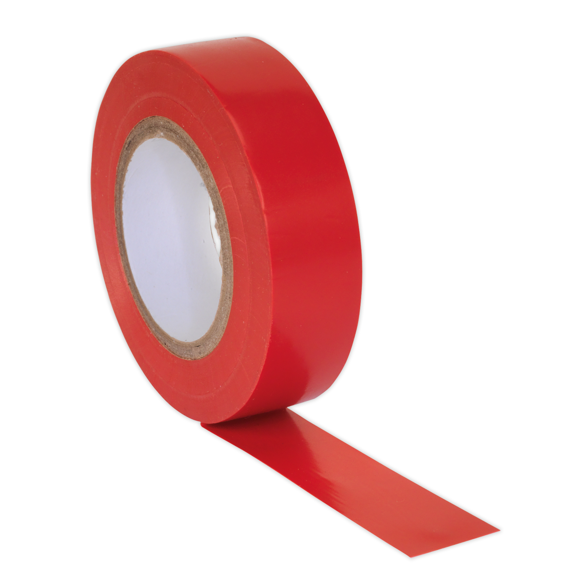 PVC Insulating Tape 19mm x 20m, Red - Pack of 10