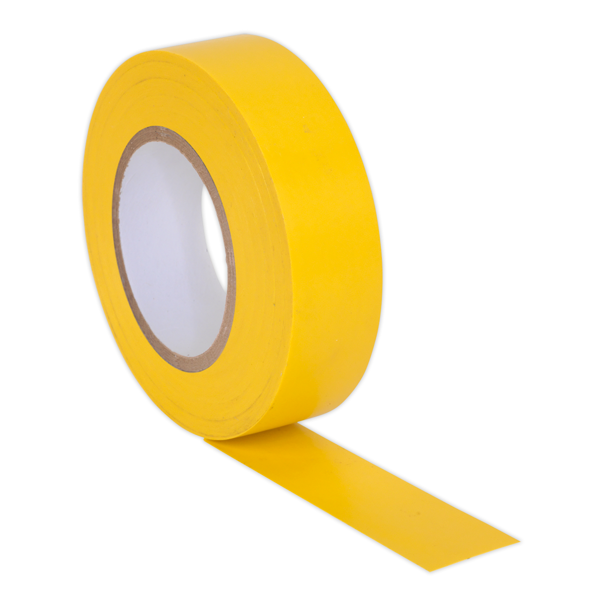 PVC Insulating Tape 19mm x 20m, Yellow - Pack of 10