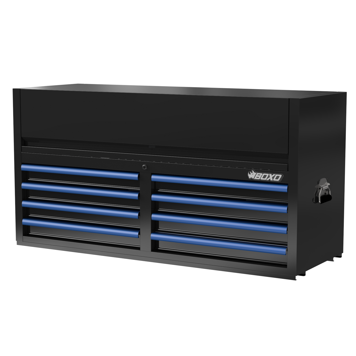 BOXO 53" 8 Drawer Top Box with Drawer Trim Pack - Black Body with Trim Colour Options