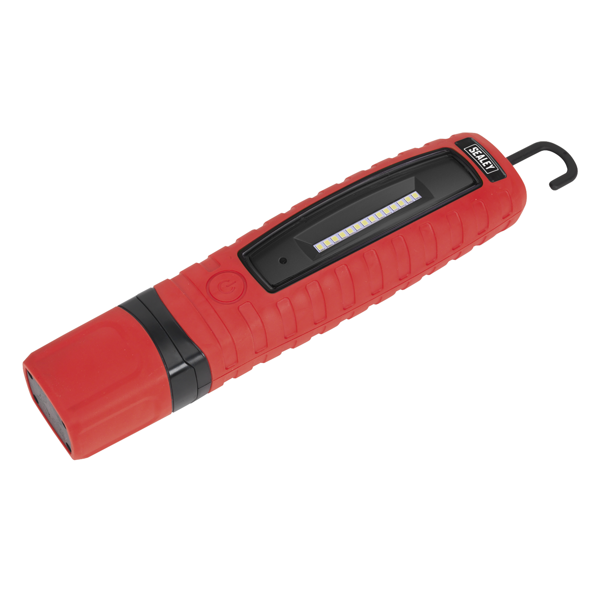 Rechargeable 360° Inspection Light 8W & 3W SMD LED - Red
