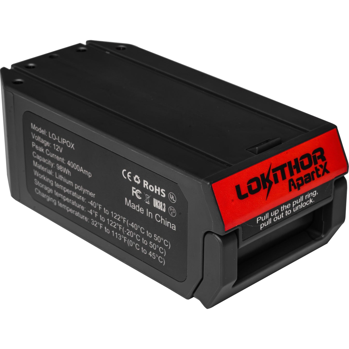 LOKITHOR Additional Batteries for LT-APARTX Housing - 2500amp & 4000amp Options Available