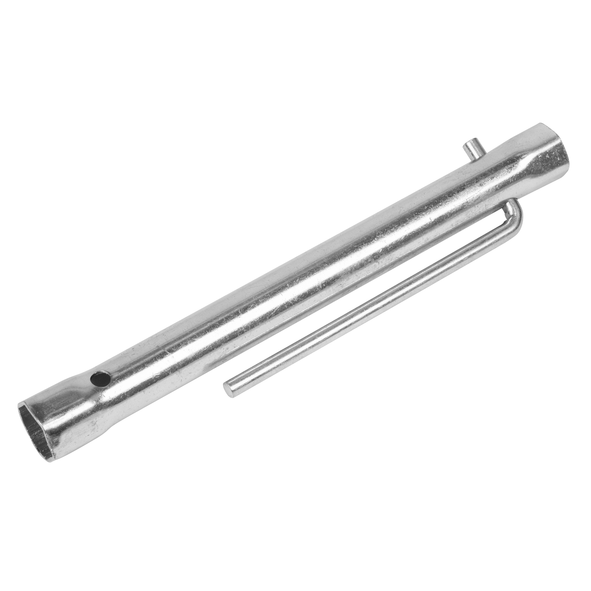 Long Reach Double End Spark Plug Box Spanner with L-Bar 16/18mm