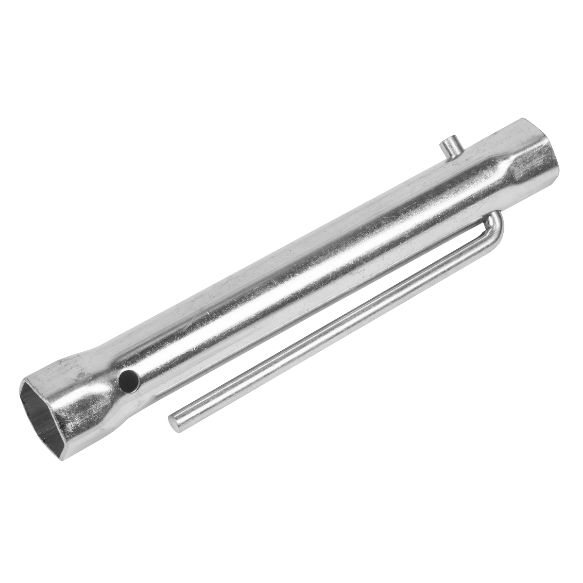 Long Reach Double End Spark Plug Box Spanner with L-Bar 18/21mm