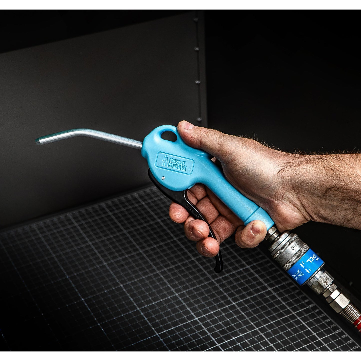 BOXO Prostate Cancer UK Special Edition Blowgun with 100mm Bent Pipe