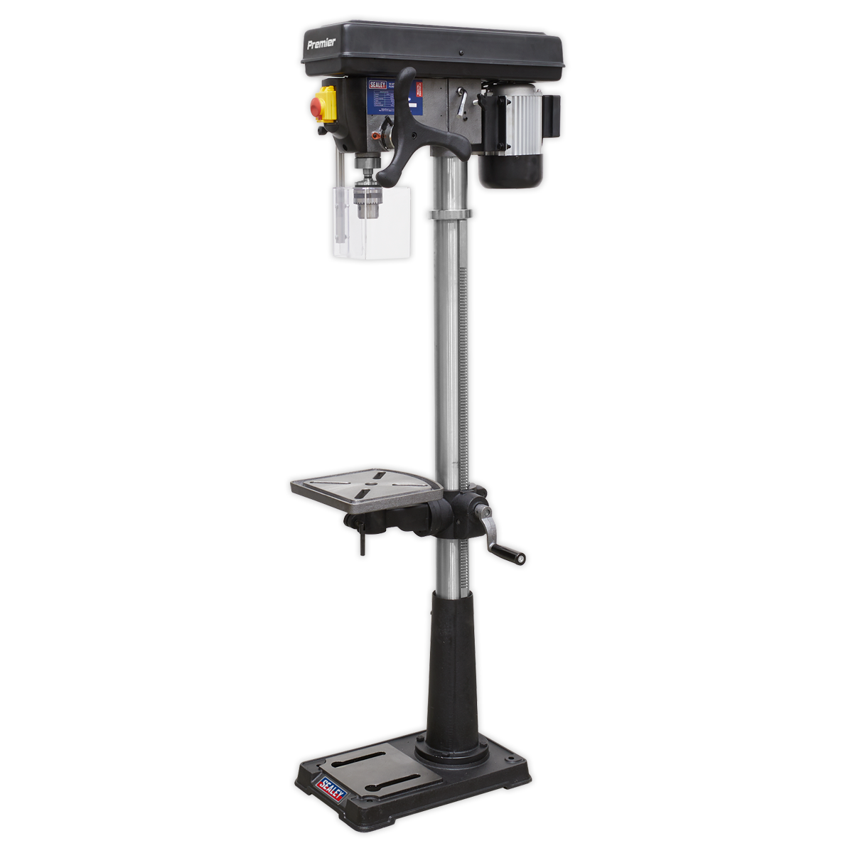 Premier Floor Pillar Drill 16-Speed 370W 230V