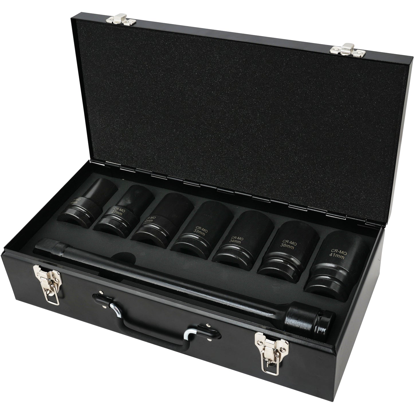 POWERHAND 8Pc 1" Drive Deep Impact Sock Set