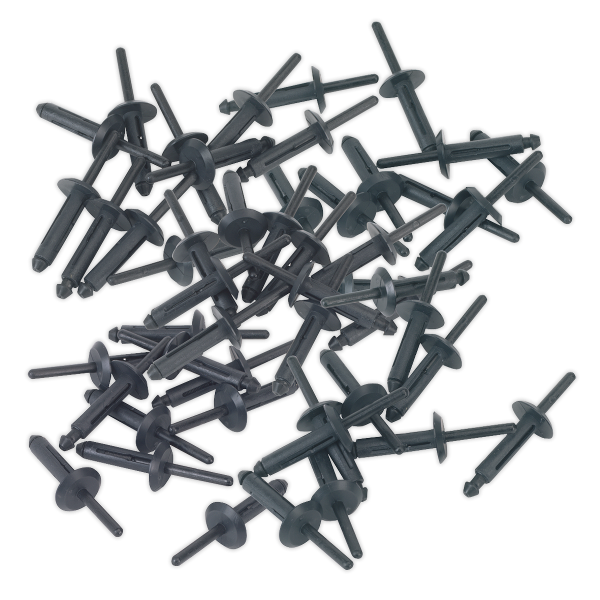 Plastic Rivet 6.3 x 25.2mm - Pack of 50