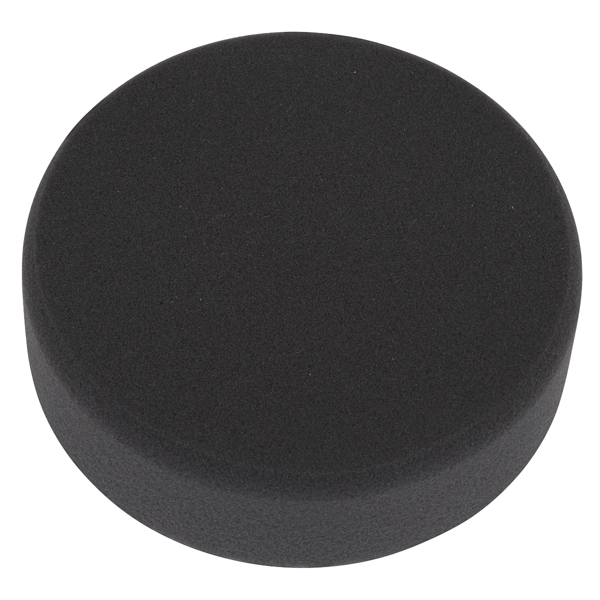 Hook-and-Loop Buffing & Polishing Foam Head 150 x 50mm - Black/Soft