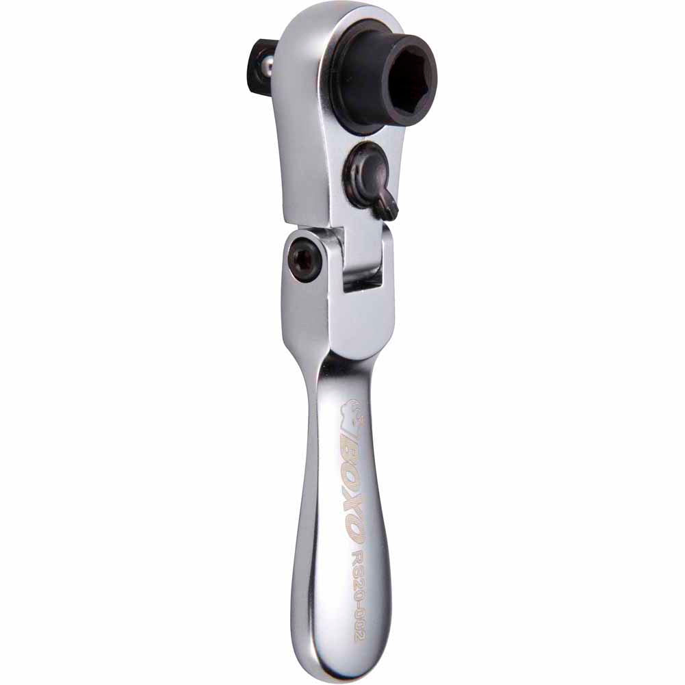 BOXO 1/4" 72T Dual Function Flex-Head Ratchet