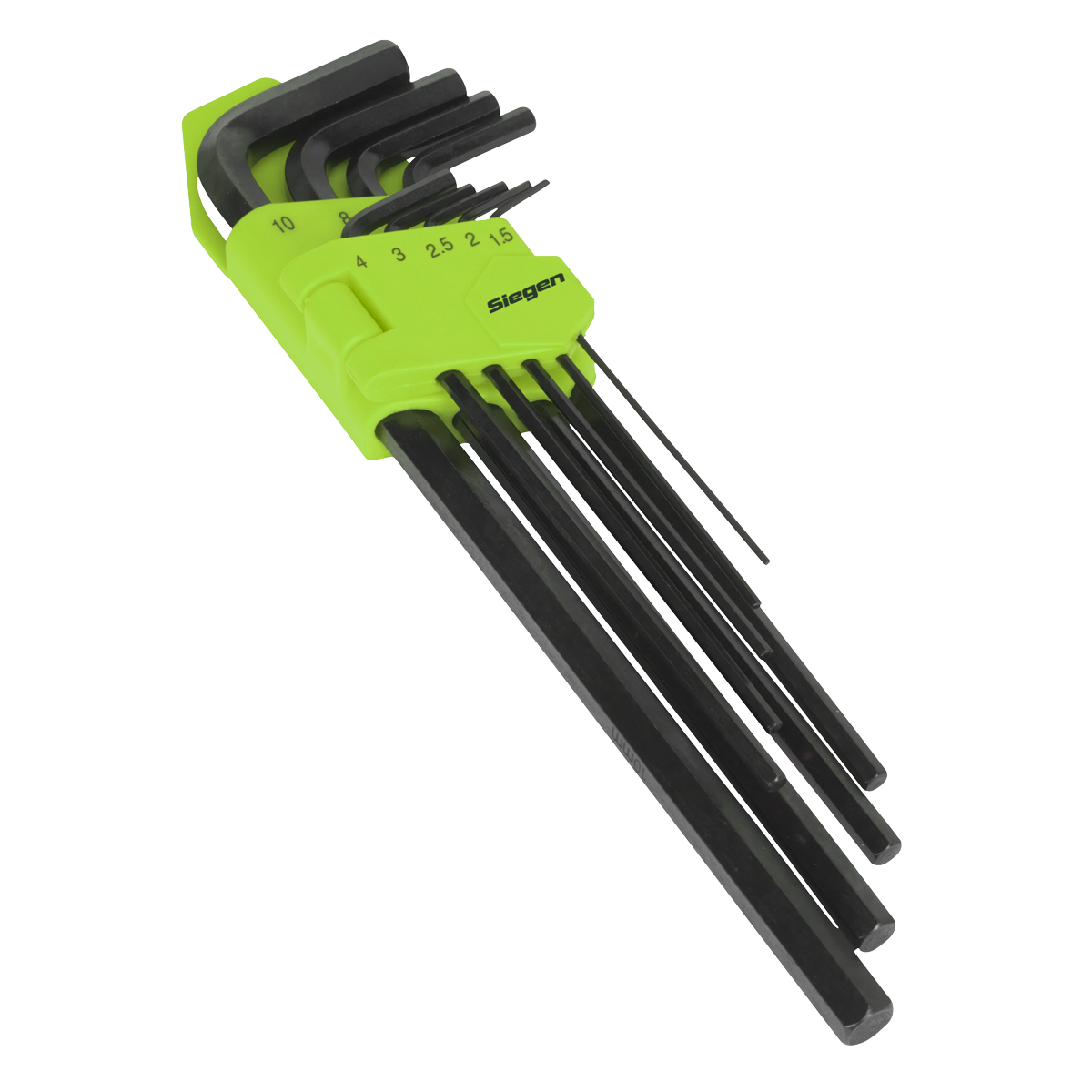 Extra-Long Hex Key Set 9pc