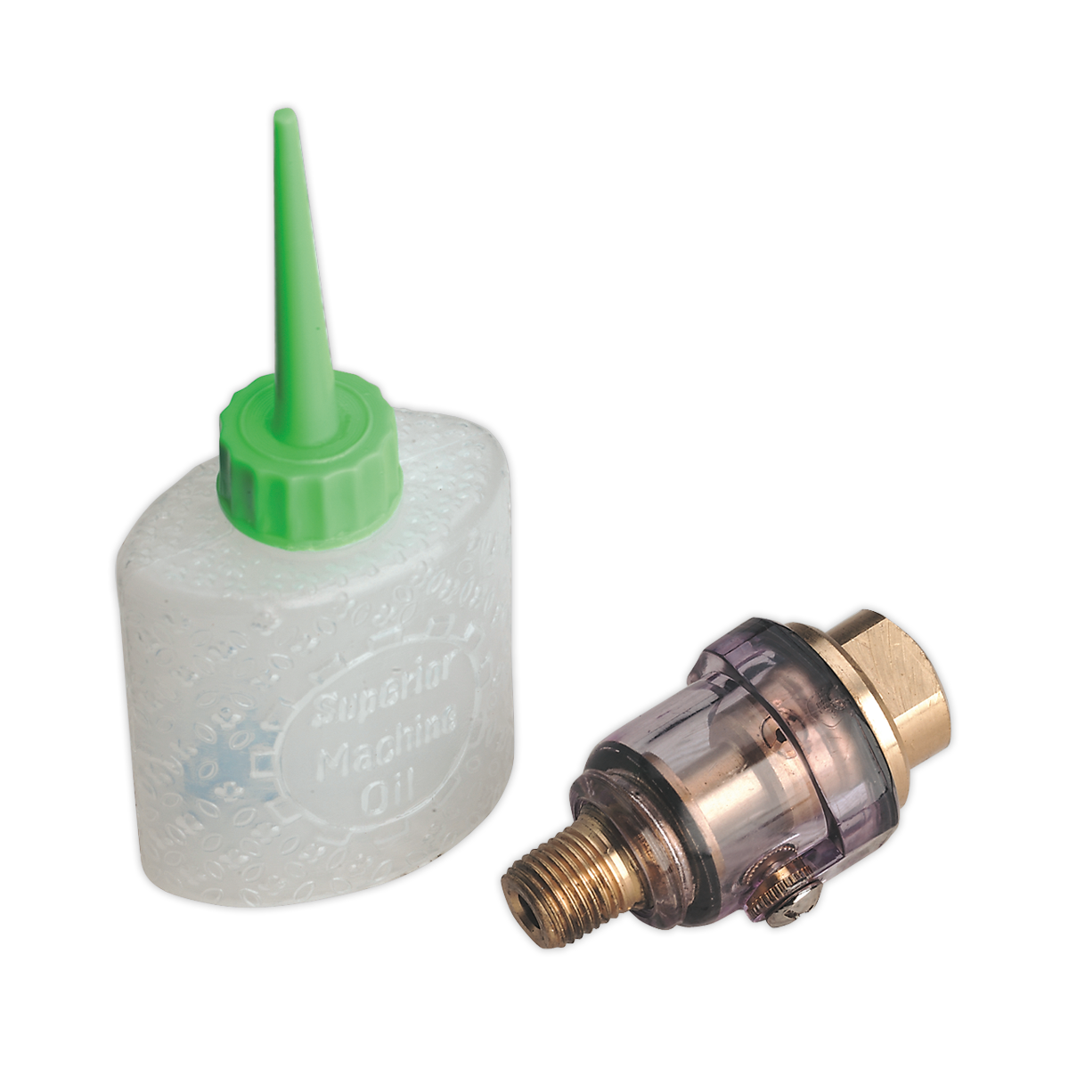 Mini In-Line Air Tool Oiler with Filler 1/4"BSP