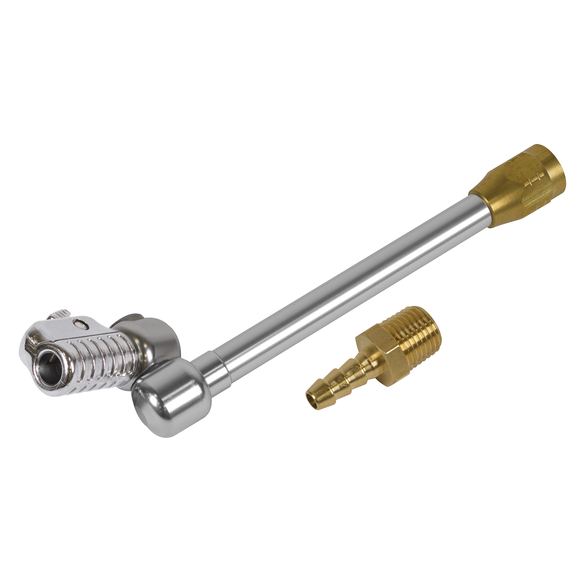 Clip-On Connector for Tyre Inflators Swivel Head