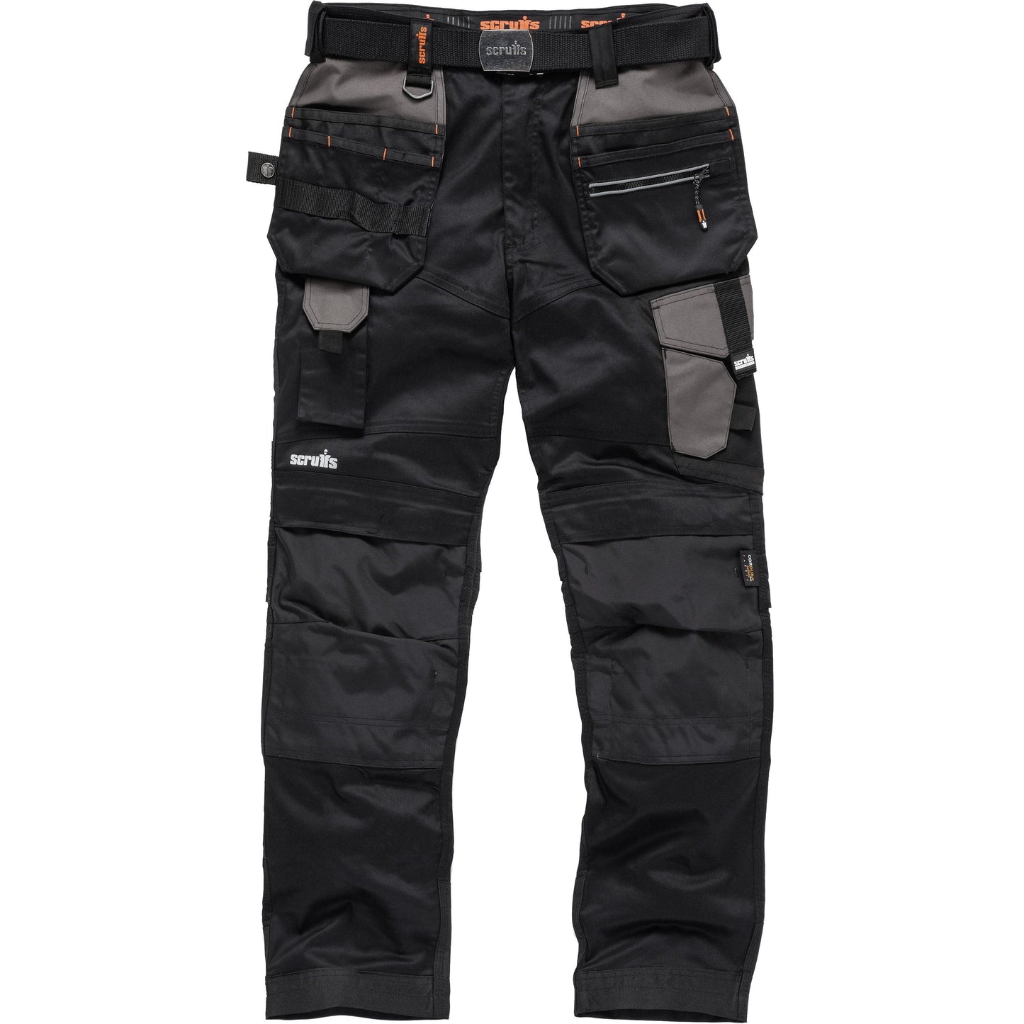 SCRUFFS Pro-Flex Holster Trousers - Black - Various Sizes Available