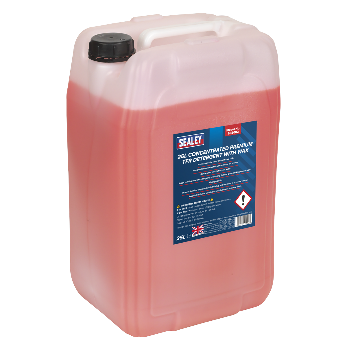 Concentrated TFR Premium Detergent with Wax 25L