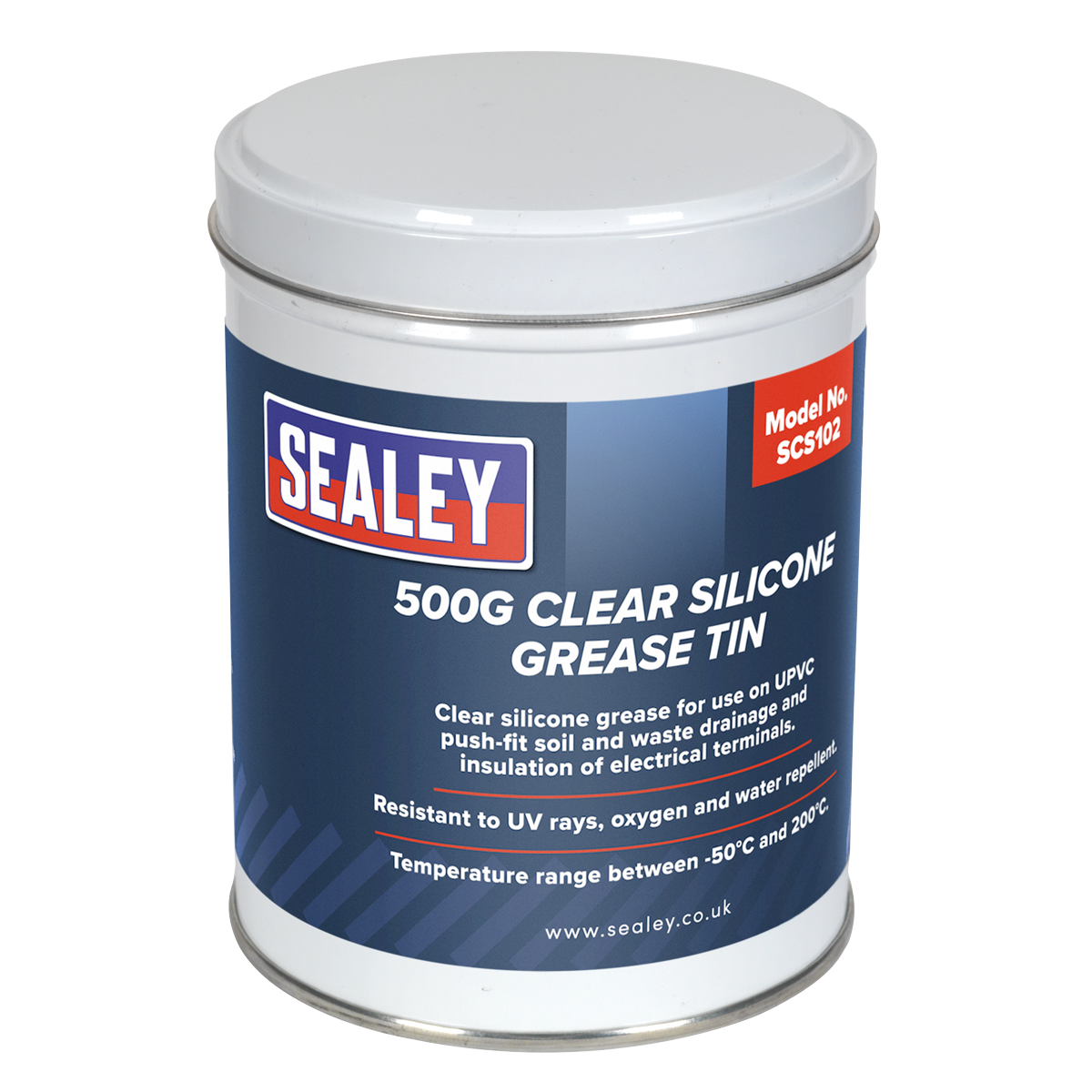 Clear Silicone Grease Tin 500g