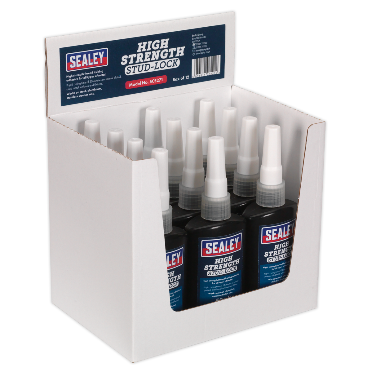 High Strength Stud Lock 50ml - Pack of 12