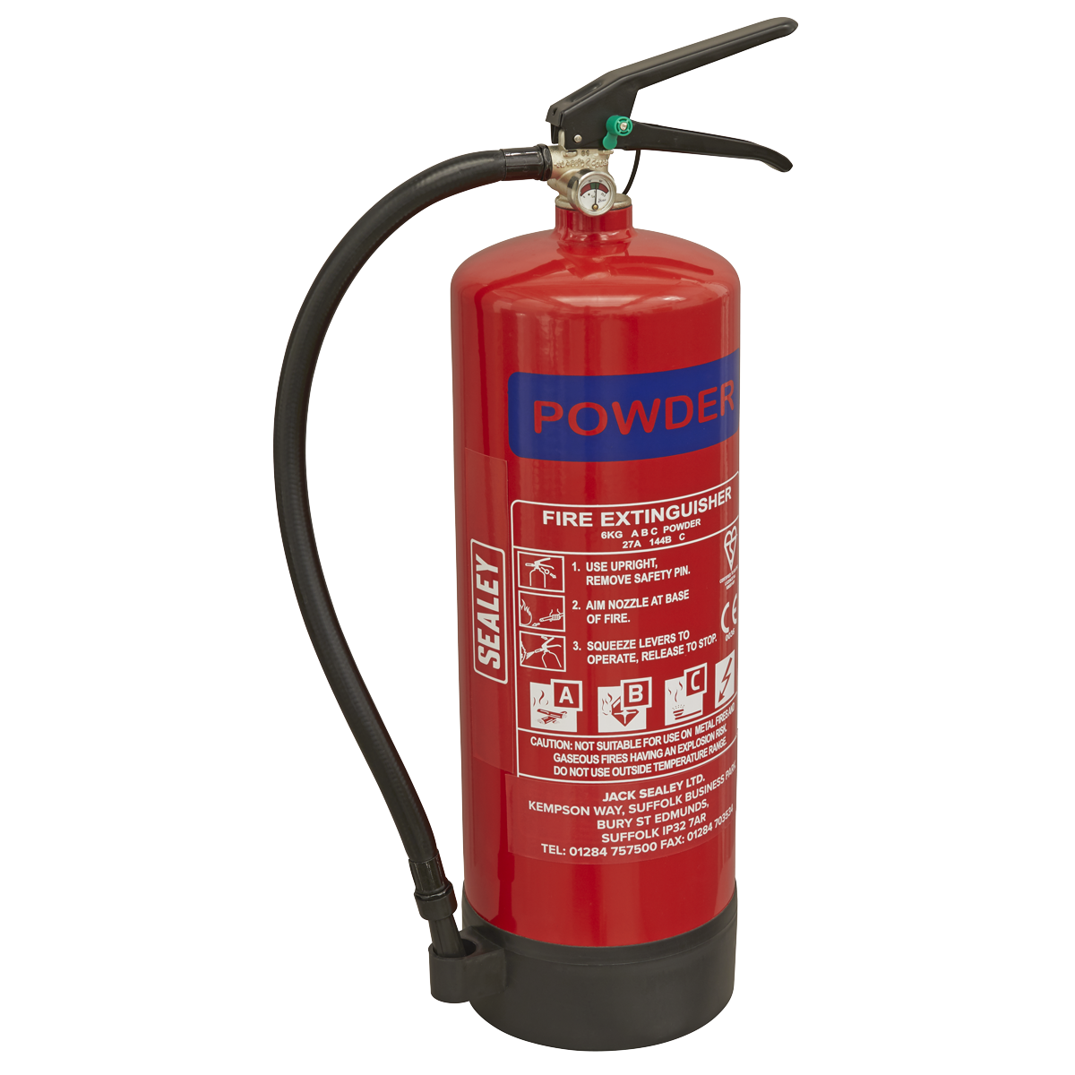 Dry Powder Fire Extinguisher 6kg