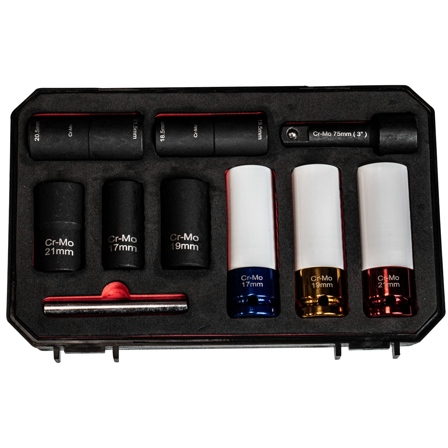 POWERHAND 10Pc 1/2" Alloy Wheel Impact Socket Master Set