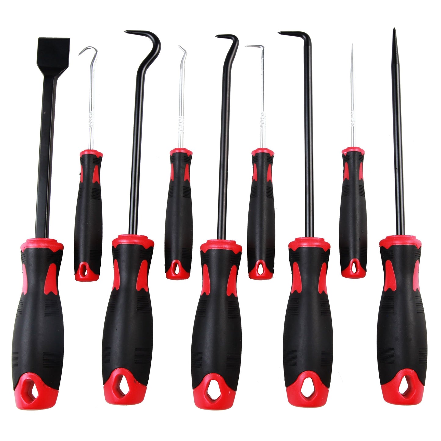 POWERHAND 9pc Scraper, Hook & Pick Set