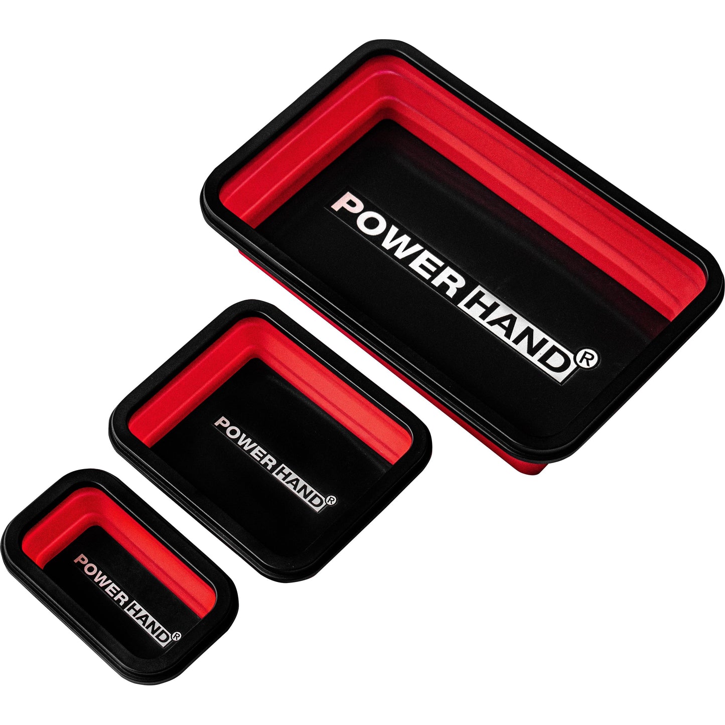 POWERHAND 3Pc Magnetic Foldable Tray Set