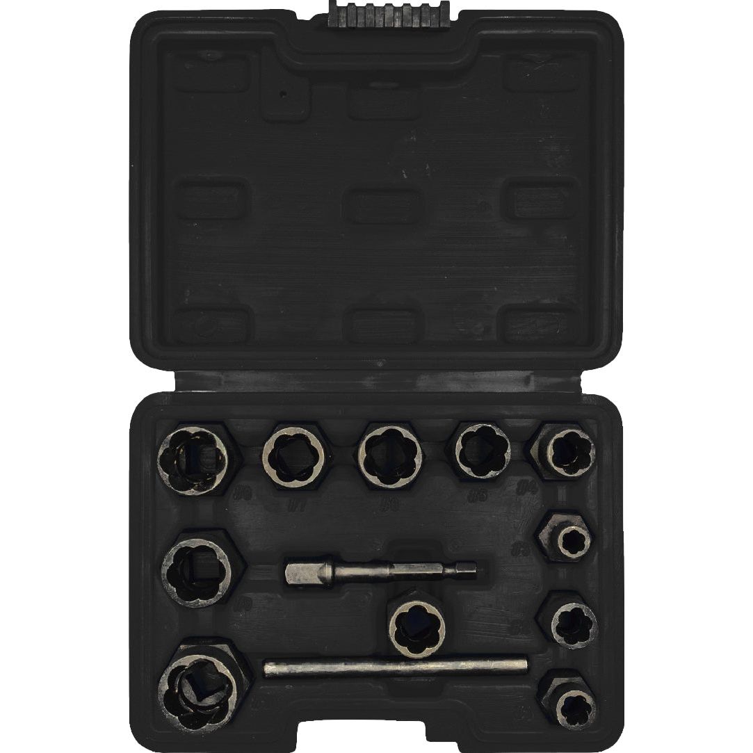 POWERHAND 13Pc 3/8" Bolt and NutGrip Extractor Set