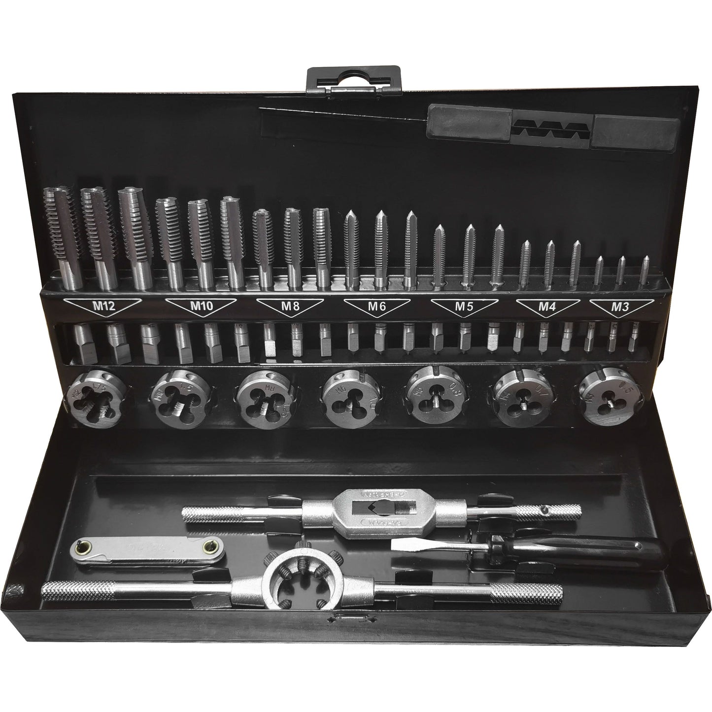 POWERHAND 32Pc Metric Tap & Die Set - M3-M12